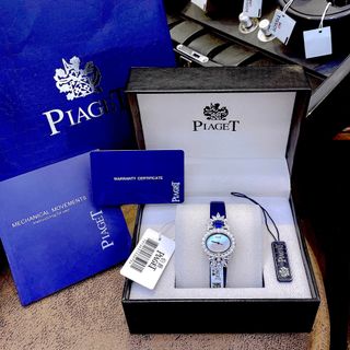 Đồng hồ nữ PIAGETT WHITE GOLD SAPPHIRE DIAMOND LUXURY