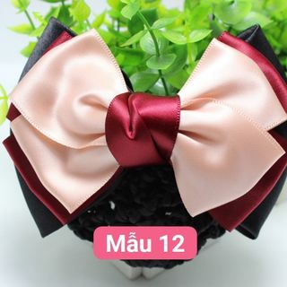 Kẹp tóc búi lưới đẹp đủ mẫu nhe