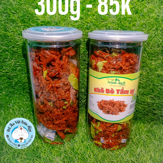 Đồ Ăn Vặt - Khô Bò Lá Chanh