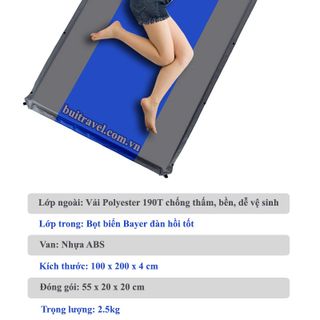 Đệm dã ngoại bơm hơi tự động cao cấp BB2430