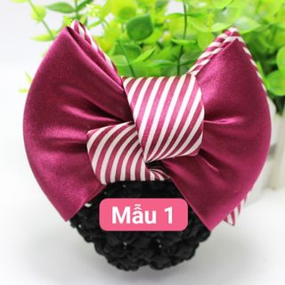 Kẹp tóc búi lưới mẫu mới đủ mẫu