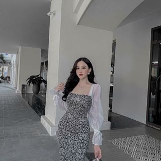 ĐẦM BODY HỌA TIẾT