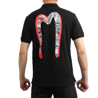 Áo thun nam cổ bẻ Evisu