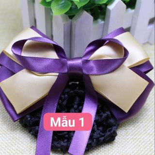 Kẹp tóc đủ mẫu búi lưới