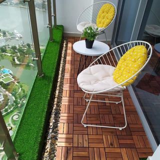 Vỉ Gỗ Lót ban công