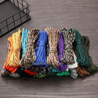 Dây dù sinh tồn paracord 7 lõi 4mm