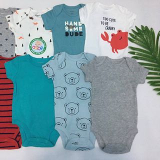 BodySuit cho bé tay ngắn và tay dài họa tiết đáng yêu BS002