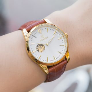 Đồng Hồ Cơ Nam Doanh Nhân PAGINI 9988 Dây Da Cao Cấp – Chống Nước