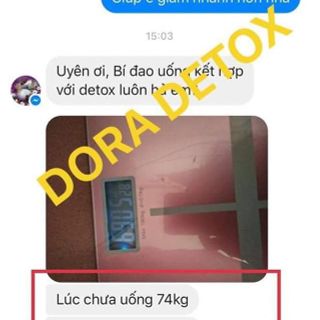 GIẢM CÂN DORA DETOX VIP D.O PRO +CAO HỦY MỠ