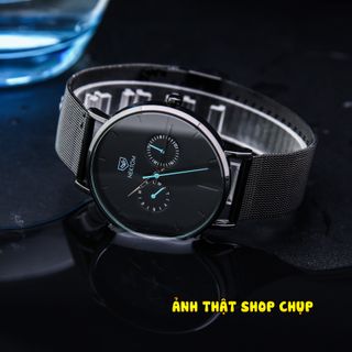 Đồng Hồ Nam Nektom Dây Titanium -Chạy 5 Kim Đẳng Cấp, Thiết Kế Kiểu Ý Lịch Lãm, Năng Động