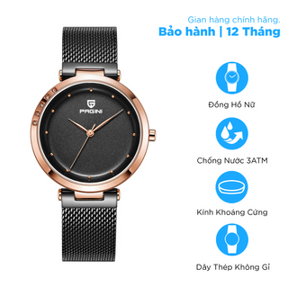 Đồng Hồ Nữ PAGINI PA5133 Alice Dây Titanium Cao Cấp