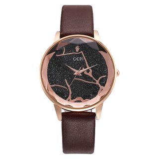 Đồng Hồ Nữ GEDI MATRIX GE2066 Dây Da Cao Cấp