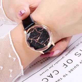 Đồng Hồ Nữ GEDI MATRIX GE2066 Dây Da Cao Cấp