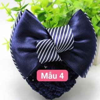Kẹp tóc kẹp búi lưới loại lớn