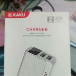 Cóc sạc 2 cổng usb có đèn led báo hiệu, kaku ,ksc-180