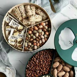 KHAY MỨT HƯƠU 2 TẦNG XOAY :60 ĐỘ