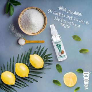 Dầu Dừa Nguyên Chất VietCoco 130ml Mỹ Phẩm Dạng Chai Xịt rất tiện lợi