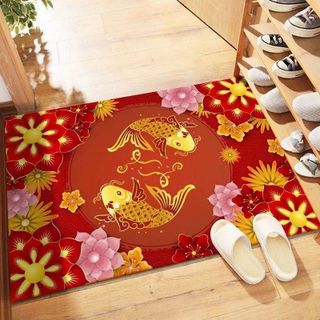 Thảm lau chân thần tài