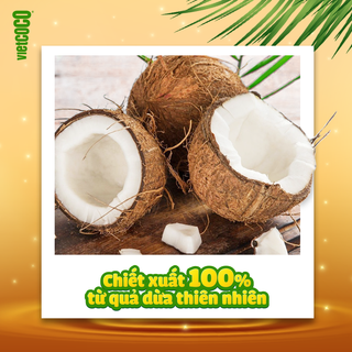 Dầu dừa nấu ăn tinh luyện nguyên chất Vietcoco 1L