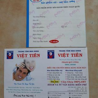 Nhận in phiếu bảo hành độc quyền In Bạch Dương
