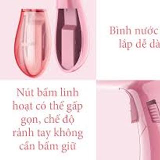 Bàn ủi hơi nước cầm tay gấp gọn du lịch