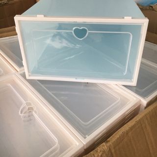 HỘP ĐỰNG GIÀY NẮP NHỰA CỨNG SZ LỚN