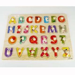 Bảng Núm gỗ cho bé học giỏi
