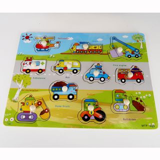 Bảng Núm gỗ cho bé học giỏi
