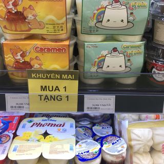 Flan caramen Đức Minh đang khuyến mại sâu 25% tại các siêu thị