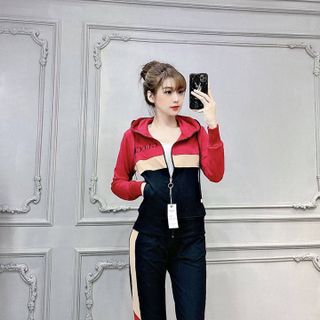 Bộ thể thao áo phối màu siêu đẹp TT441