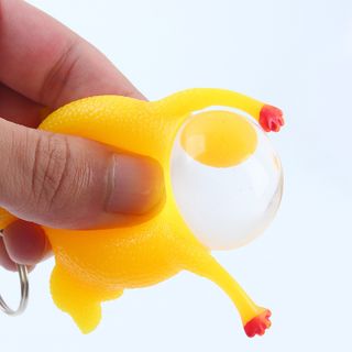 Móc khóa gà đẻ trứng độc đáo