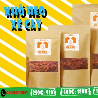KHÔ HEO BỞ TỎI - LẺ 500GR
