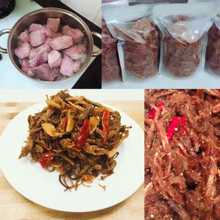 KHÔ HEO BƠ TỎI - - XUẤT KHẨU