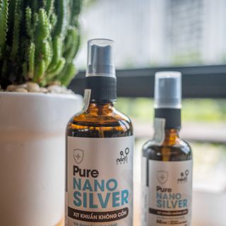 Xịt khuẩn không cồn PURE NANO SILVER 100ml