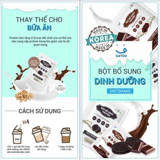 SỮA LẮC GIẢM CÂN G4YOU HÀN QUỐC