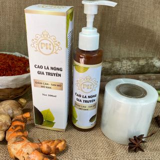 CAO LÁ NÓNG GIA TRUYỀN - GIẢM CÂN - TAN MỠ - MỜ RẠN (HANDMADE) 200ml