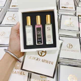 Sét đubai 3chai có túi sách