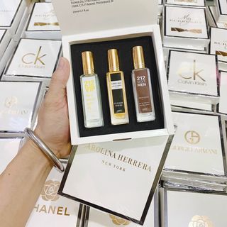 Sét đubai 3chai có túi sách