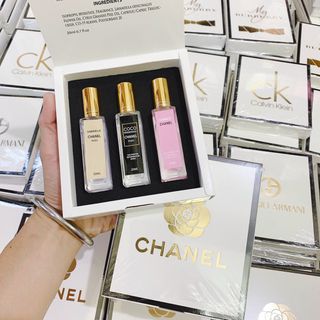 Sét đubai 3chai có túi sách