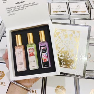 Sét đubai 3chai có túi sách