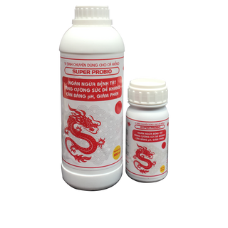 Vi sinh Rồng đỏ chuyên dành cho bể cá lớn - Thùng 20 chai 800ml giá sỉ