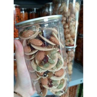 Bánh đồng tiền mix hạt điều, ngũ cốc (hũ 300g)