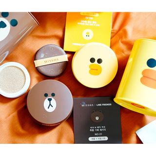 Phấn Mis.sha Cushion Magic Phiên Bản Gấu & Vịt Siêu bắt da