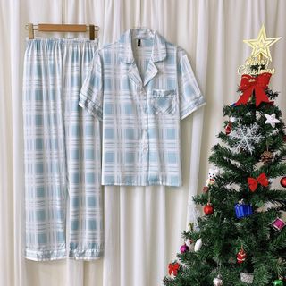 Đòi ngủ đồ mặc nhà tnqd sọc hồng chất lụa Quảng Đông