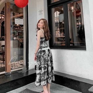 Đầm 2dây kiểu