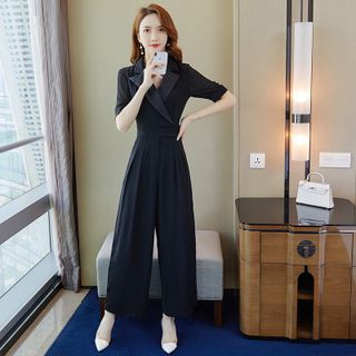 JUMP QUẦN DÀI CỔ VEST - DT1437