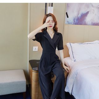 JUMP QUẦN DÀI CỔ VEST - DT1437