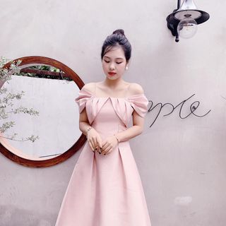 Đầm dự tiệc sang trọng (Hồng)