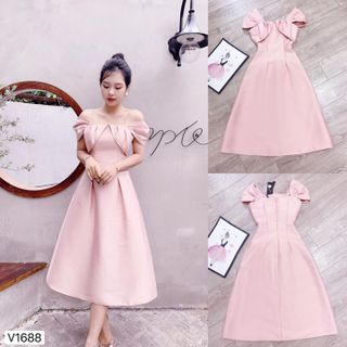 Đầm dự tiệc sang trọng (Hồng)