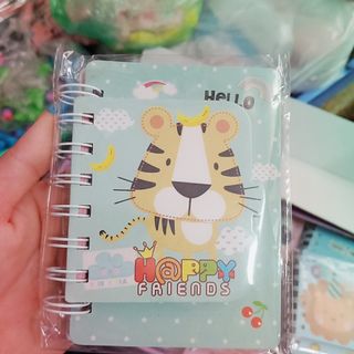 SỔ LÒ XO KÈM MẪU NOTE ĐỘNG VẬT